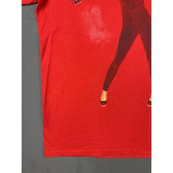 Vintage Y2K Shania Twain Rock This Country Tour Concert Promo Album Music Red T - Picture 6 of 11